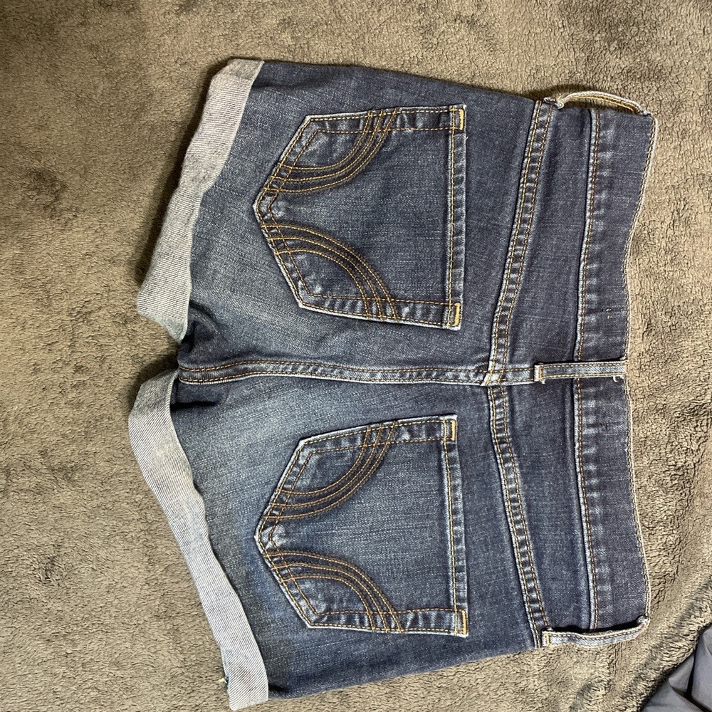 Hollister Blue Jean Shorts